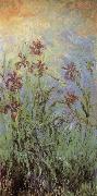 Claude Monet Lilac Irises Sweden oil painting artist
